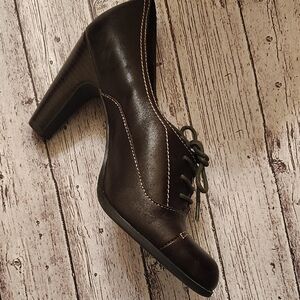Worthington Dark Brown Heeled Boots